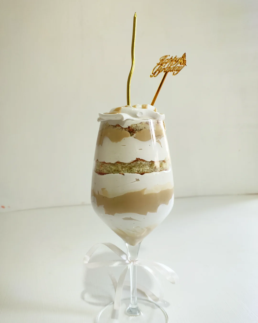 Classic White Wedding Cake - Front View